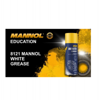 450мл Спрей течна грес MANNOL White Grease